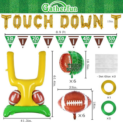 Football Party Supplies Kit - Image 2