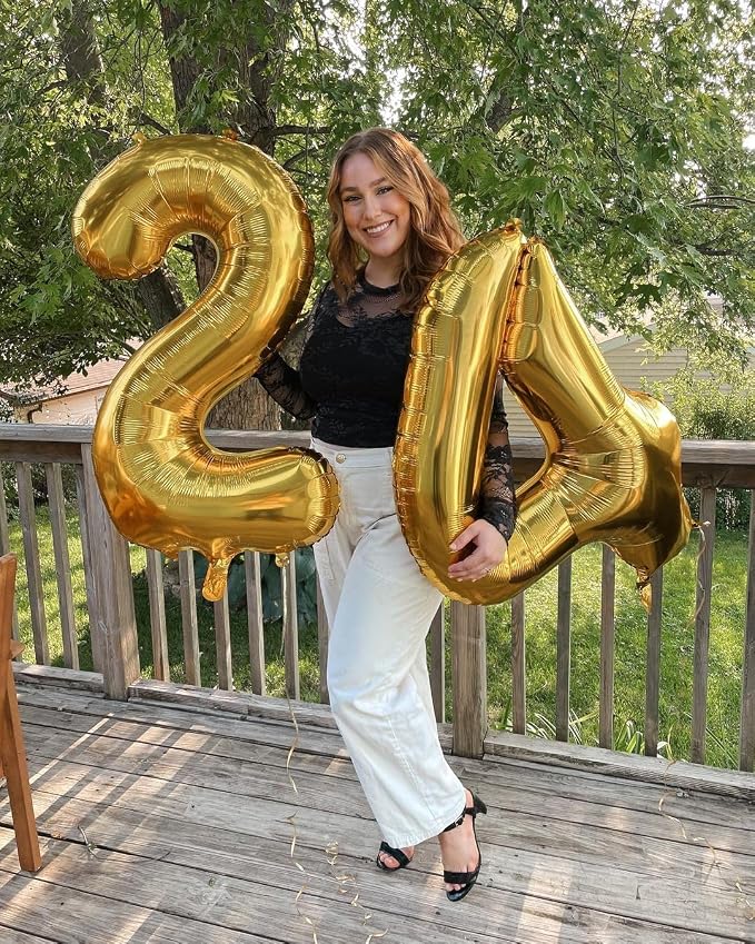Gold 70 Balloon - Image 3