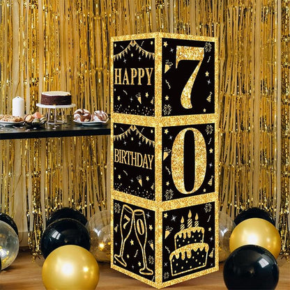 DataMoon 70th Birthday Decorations Boxes - Image 7