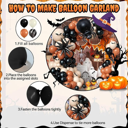 Halloween Balloon Arch Garland Kit - Image 3