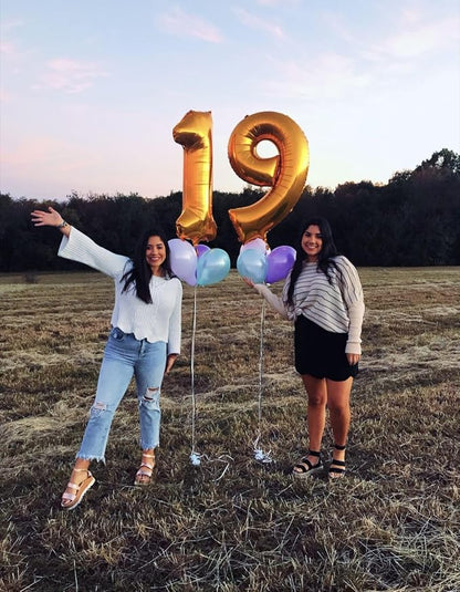 Number 26 Balloons 40 Inch for 26 62 Birthday Party Decorations, - Image 3