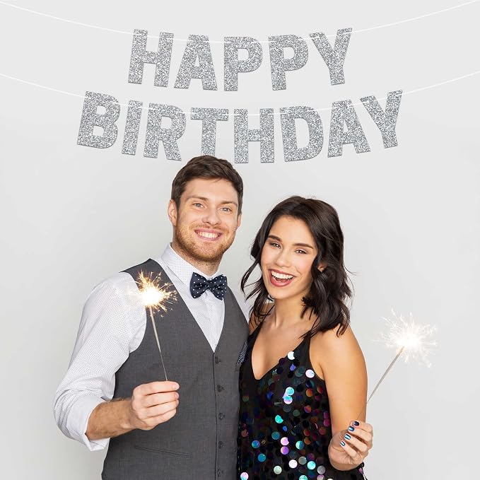 Pre-Strung Happy Birthday Banner - Image 6