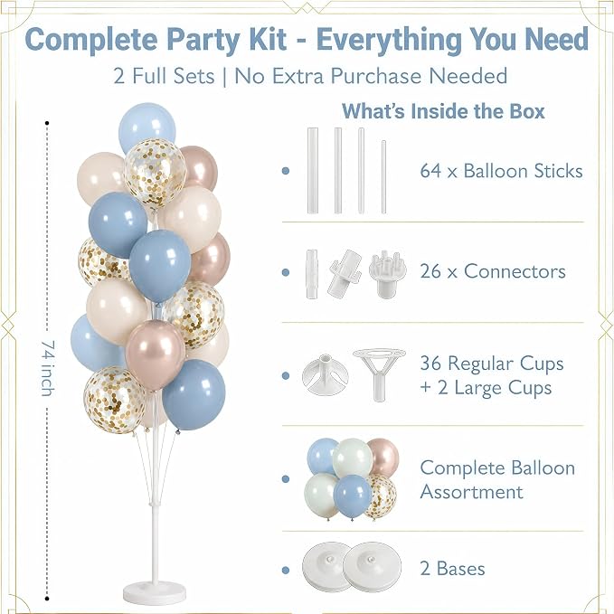 HIINS Balloon Column Kit Set of 2 - Image 2