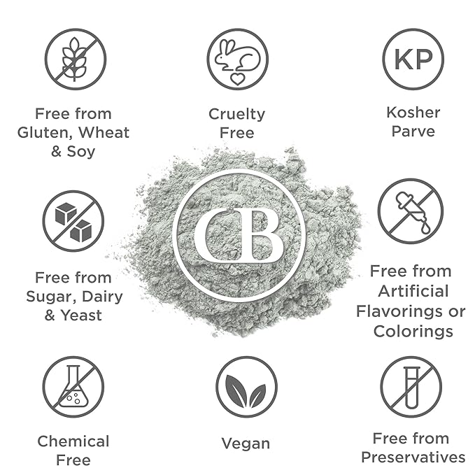 California Biology Kaolin & Calcium Bentonite Clay | Indian Healing Clay for Face & Body | Deep Pore Cleansing Facial Mask & Clay Body Scrub | Natural Skin Care Mask | 16 oz