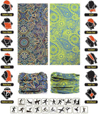 Headband Neck Gaiter Head Wrap Headwear Face Mask Magic Scarf Bandana for Men and Women