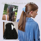 5Pcs Hair Claw Clips Medium Hair Clips for Thick/Thin Hair Strong Hold Non-slip Hair Jaw Clamp Styling Hair Accessories for Women and Girls
