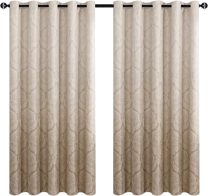 DWCN Ombre Blackout Curtains for Living Room - Image 7