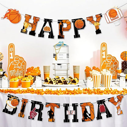 Basketball Birthday Banner Basketball Birthday Party Decorations Basketball - Image 7