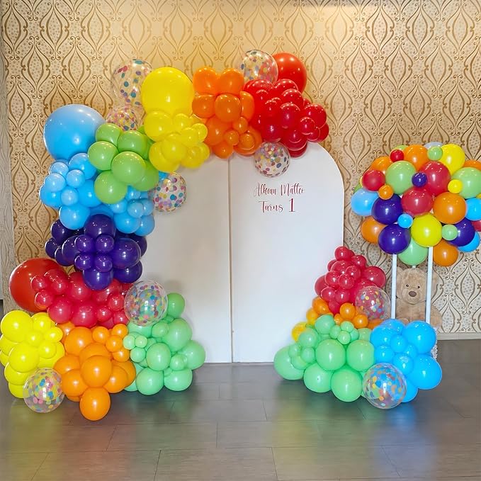 Red Blue Yellow Green Balloons, Carnival Circus Balloon 12 Inch Red Blue Green - Image 9