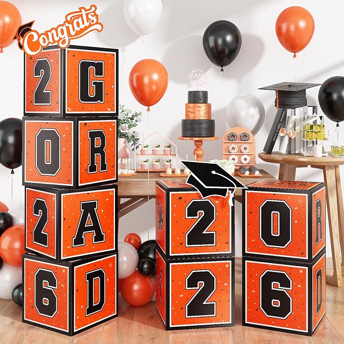 2026 Graduation Decorations, So Proud of You and Class of 2026 Grad Balloon by Togvu