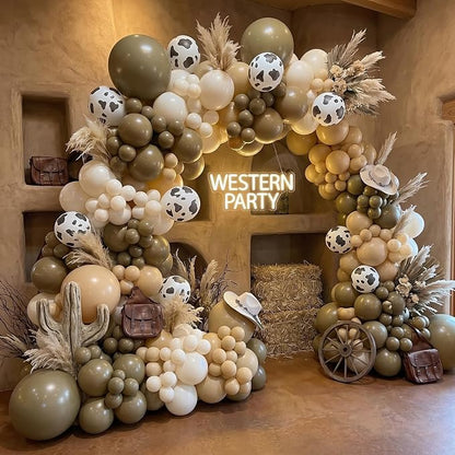 Western Cowboy Balloons Arch Kit - Image 3