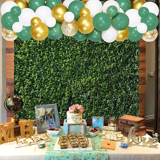 Nature Spring 3D Green Leaves Theme Photo Background Wedding Birthday Party by HQM