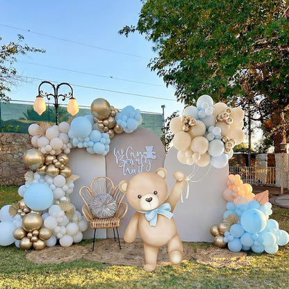 43 Pcs Bear Baby Shower Party Decorations 31 Bears Cardboard Cutout Stand - Image 7