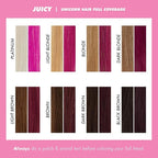 Lime Crime Full Coverage Unicorn Hair Dye, Juicy - Damage-Free Semi-Permanent Hair Color Conditions & Moisturizes - Temporary Hair Tint Kit Has A Sugary Citrus Vanilla Scent - Vegan