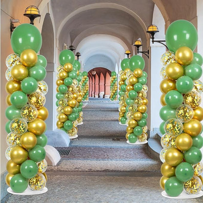 2 Sets Sage Green Balloon Column Stand Kit - Image 6