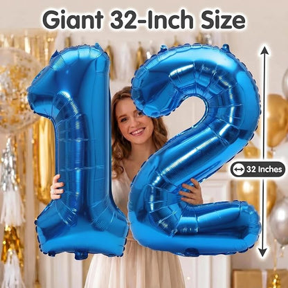 YPSelected 32 Inch Large Foil Helium Number Balloon Birthday Wedding Party 0-9 - Image 4