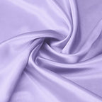 Lirex Satin Pillowcase for Hair and Skin, Super Soft and Cooling Similar to Silk, 2 Pack Standard Size 20"X 26" Pillow Cases with Envelope Closure, Gifts for Women Men, Light Purple