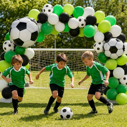 Green Soccer Balloons - Image 4