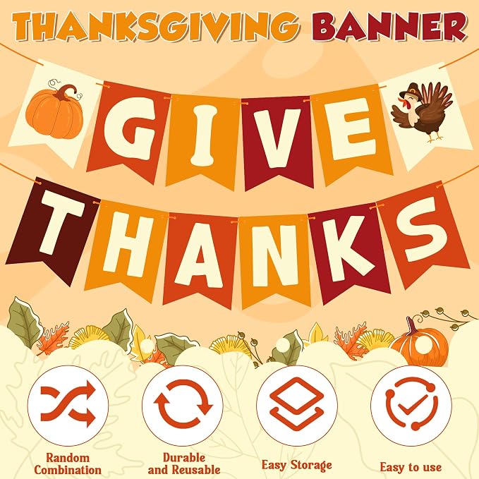 OHOME Thanksgiving Decorations - Image 3