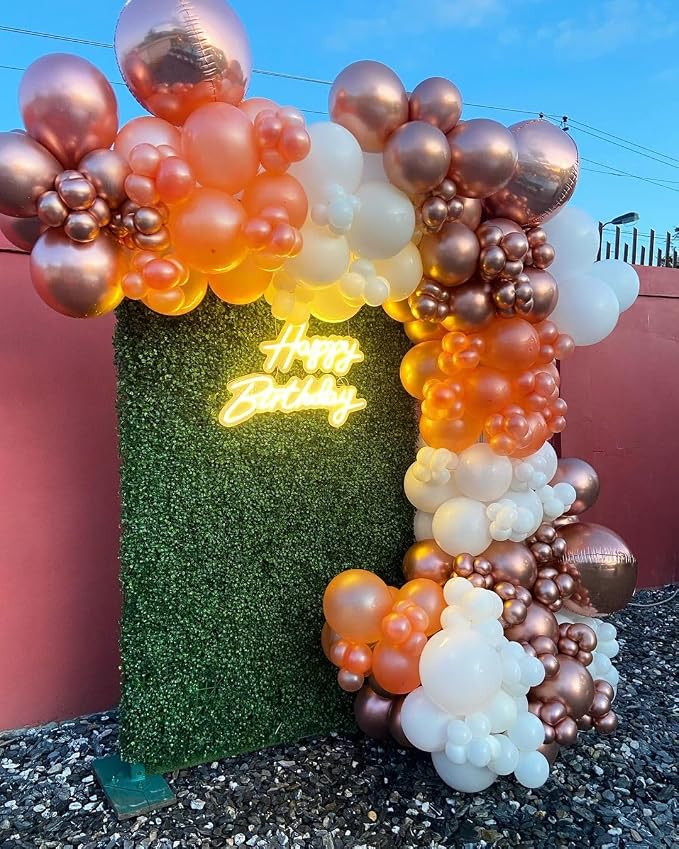 Rose Gold Balloons Arch Kit - Image 6