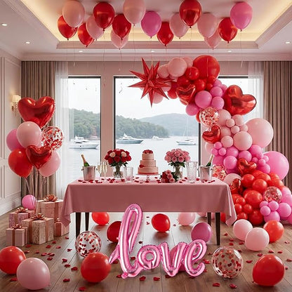 Valentines Day Balloon Garland Arch Kit - Image 4