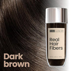 Hair Illusion Combo Kit - Hold Spray, 38g Hair Fiber Bottle, Applicator & Hairline Optimizer (Brown)