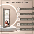 Joan Rivers Great Hair Day Root Touch Up Powder – Fill-in Powder for Thicker, Fuller Looking Hair (Light Blonde)