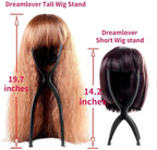 Dreamlover Wig Head Stand, Tall Stand for Long Wigs, 2 Packs