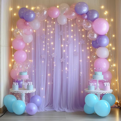 Fomcet Tulle Backdrop Curtains - Image 8