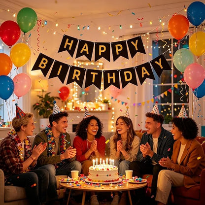 Happy Birthday Banner Birthday Party Supplies - Image 5