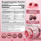 Hydrolyzed Collagen Peptides, Marine Gummies for Women Men, Multi Collagen Type I II III V & X for Hair Growth, Healthy Skin Nails - Collagen Gummy w/ Hair Vitamins Biotin Keratin & Vitamin D3, 120Cts