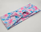 Soft Stretchy Headband, 3-in-1 Versatile Twist Style, One-Piece (Mermaid, Adult)