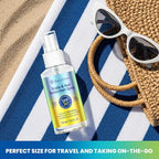 Hair and Scalp Sunscreen Spray SPF 30+: UV Protection, 80-Min Water-Resistant, Non-Greasy - Scalp Sunscreen Mist for Beach, Pool & Outdoor Activities - 100ml
