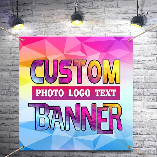 Custom Banner and Signs Personalized Banner by Custom