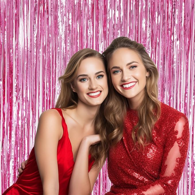 DECOCKRAT 3 Pack Foil Fringe Backdrop - Image 6