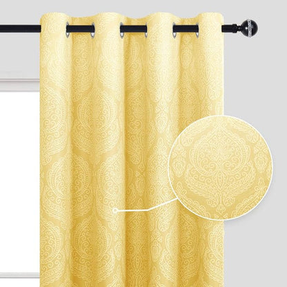 DWCN Fall Ombre Blackout Curtains - Image 2