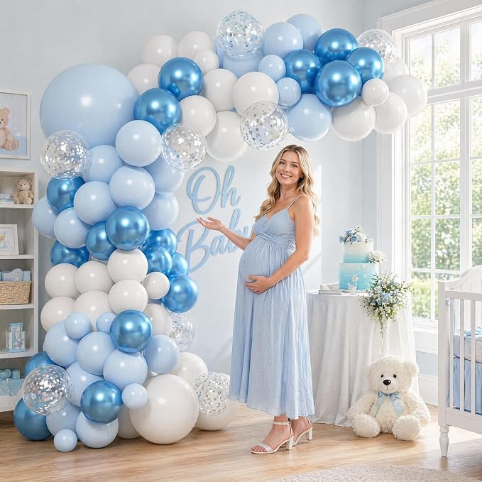 KARLURE Blue Balloon Arch Kit Garland - Image 4