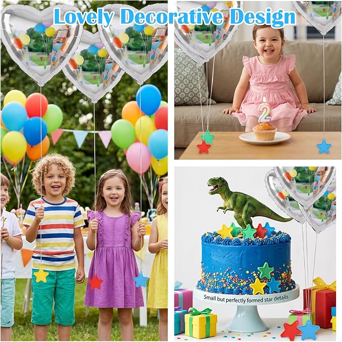 120 Pcs Balloon Weights Set, Plastic Decorative Weights - Image 6