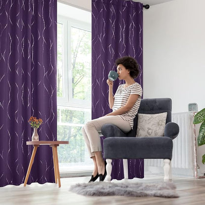 Deconovo Blackout Back Tab Curtains - Image 8