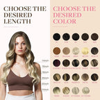 GOO GOO Tape in Hair Extensions Human Hair, 9/60 Balayage Ash Brown to Platinum Blonde, 16inch 50g 20pcs, Skin Weft Seamless Invisible, Silky Straight with Thick Ends, Remy Human Hair