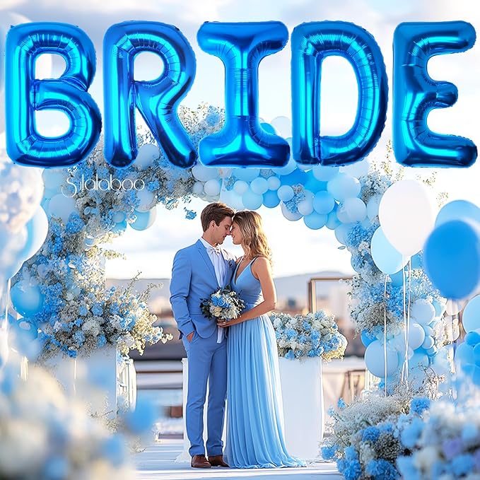 40 Inch Blue Letter M Balloon Big Foil Helium Letter Balloons A-Z | Giant Large - Image 2