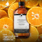 VINEVIDA Orange Sweet Essential Oil - 16 oz - Undiluted - DIY Candle Scents - Bulk for Soap Making & Skin Safe