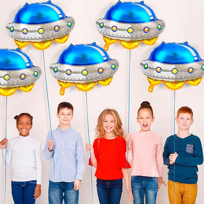 6 Pcs Alien UFO Balloons for Kids - Image 7