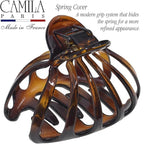 Camila Paris CP3050-CP3631 French Octopus Hair Clip for Women for Thick Volume Hair, Girls Hair Claw Clips Jaw Fashion Durable Styling Hair Accessories for Women, Strong Hold Grip, Made in France