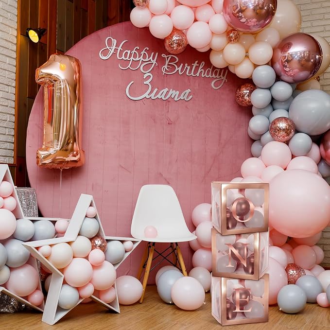 Thyle 12 Pcs Transparent Balloon Boxes Clear Balloon Boxes - Image 5