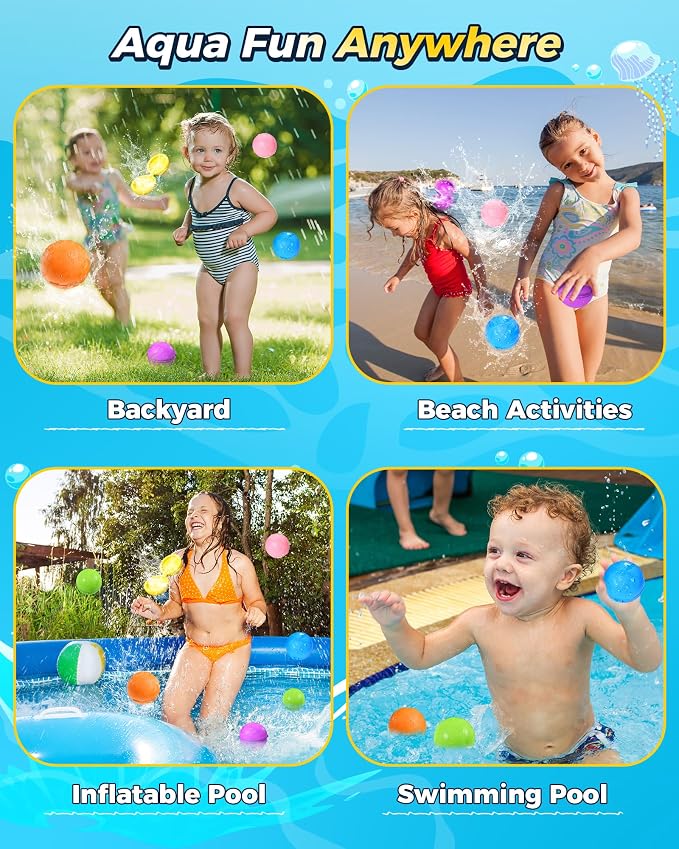 Reusable Water Balloons 12PCS - Image 5