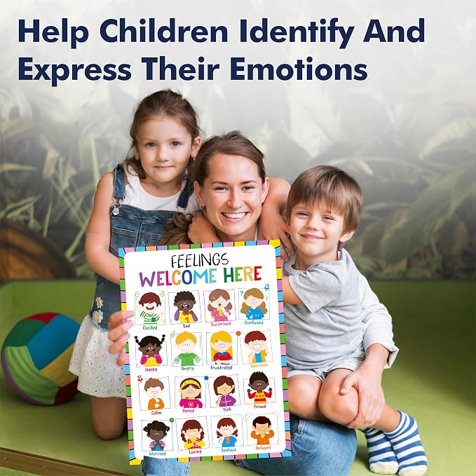 Feeling Chart for Kids, Emotion Poster - Image 2