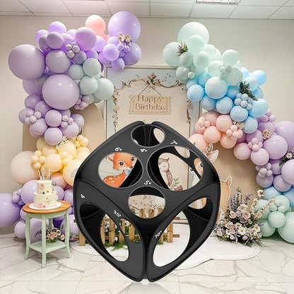 13 Sizes Balloon Sizer Cube Box, Collapsible Balloon Measurement Tool - Image 5