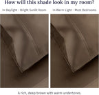 California Design Den Luxuriously Soft Premium 600 Thread Count, 100% Cotton Queen Pillowcases Set of 2, Crisp Standard Pillow Covers Fits Standard & Queen Pillows (Mushroom - Taupe Brown)