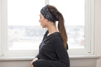 RiptGear Stretch Sport Headband for Women (Tribal Black and White) - Made of Non-Slip Sweat Wicking Fabric - Yoga, Running, Gym, Sports - Soft Headband Fits Most Head Sizes - (1-Pack)